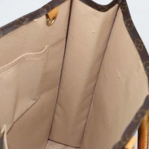 LOUIS VUITTON Monogram Sac Plat Hand Bag M51140 LV Auth 142772 - Picture 12 of 16